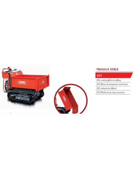 Transporter Con Pianale Portata 500kg