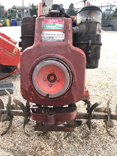 Motozappa Pasbo usata 10Hp Motore Lombardini