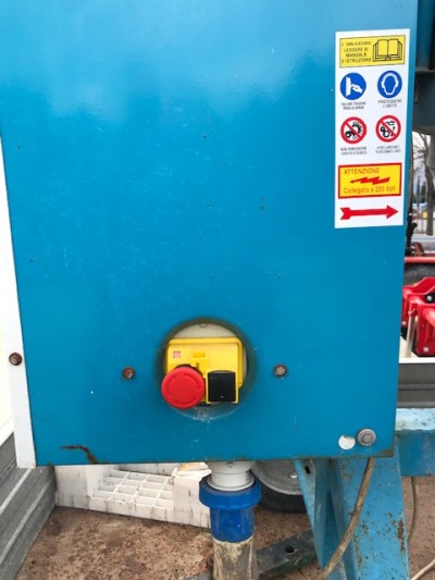 Betoniera Polieri a Bicchiere 250lt