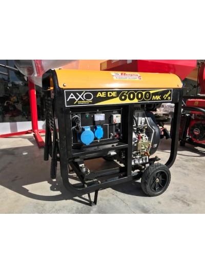 Generatore Seminuovo Monofase Axo AEDE6000MK Diesel